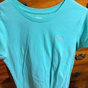 PINK Victoria's Secret Turquoise Tee